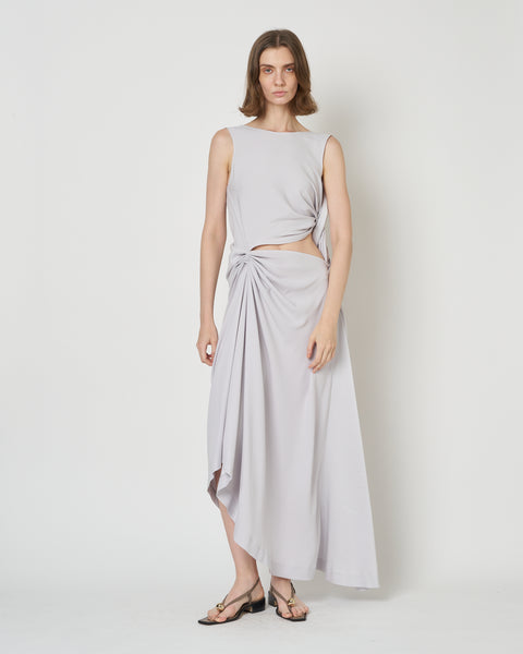 【PRE ORDER】DANIELLA - ASYMMETRY GATHERED DRESS