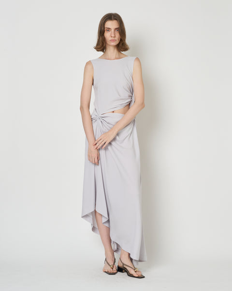 【PRE ORDER】DANIELLA - ASYMMETRY GATHERED DRESS