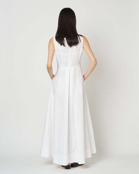 【PRE ORDER】NALEEN - ROUND NECK COTTON DRESS