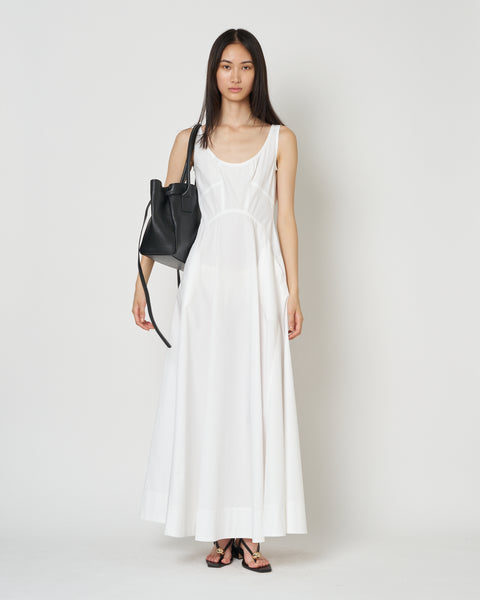 【PRE ORDER】NALEEN - ROUND NECK COTTON DRESS