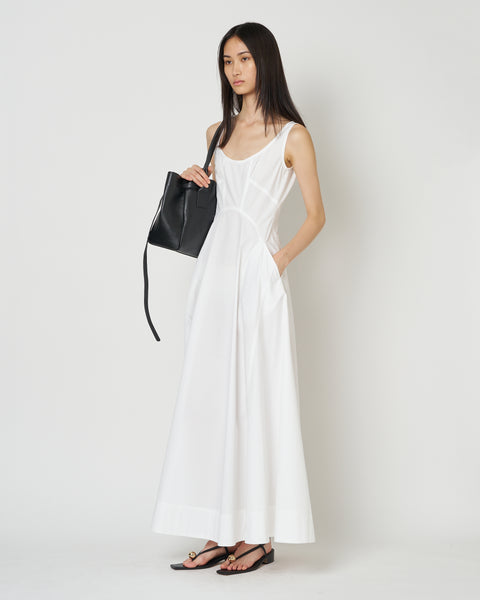 【PRE ORDER】NALEEN - ROUND NECK COTTON DRESS
