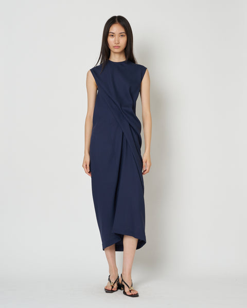 【PRE ORDER】LULEA - SUMMER WOOL DRAPED DRESS