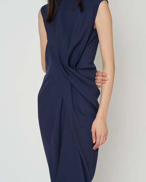 【PRE ORDER】LULEA - SUMMER WOOL DRAPED DRESS