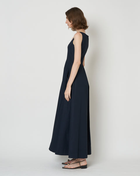 【PRE ORDER】NALEEN - ROUND NECK COTTON DRESS