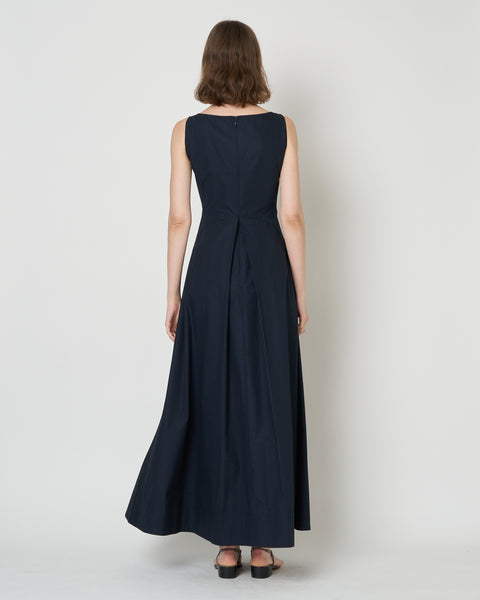 【PRE ORDER】NALEEN - ROUND NECK COTTON DRESS