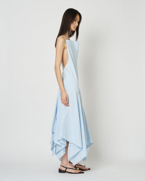 【PRE ORDER】NOCTIS - ASYMMETRY STRAP COTTON DRESS
