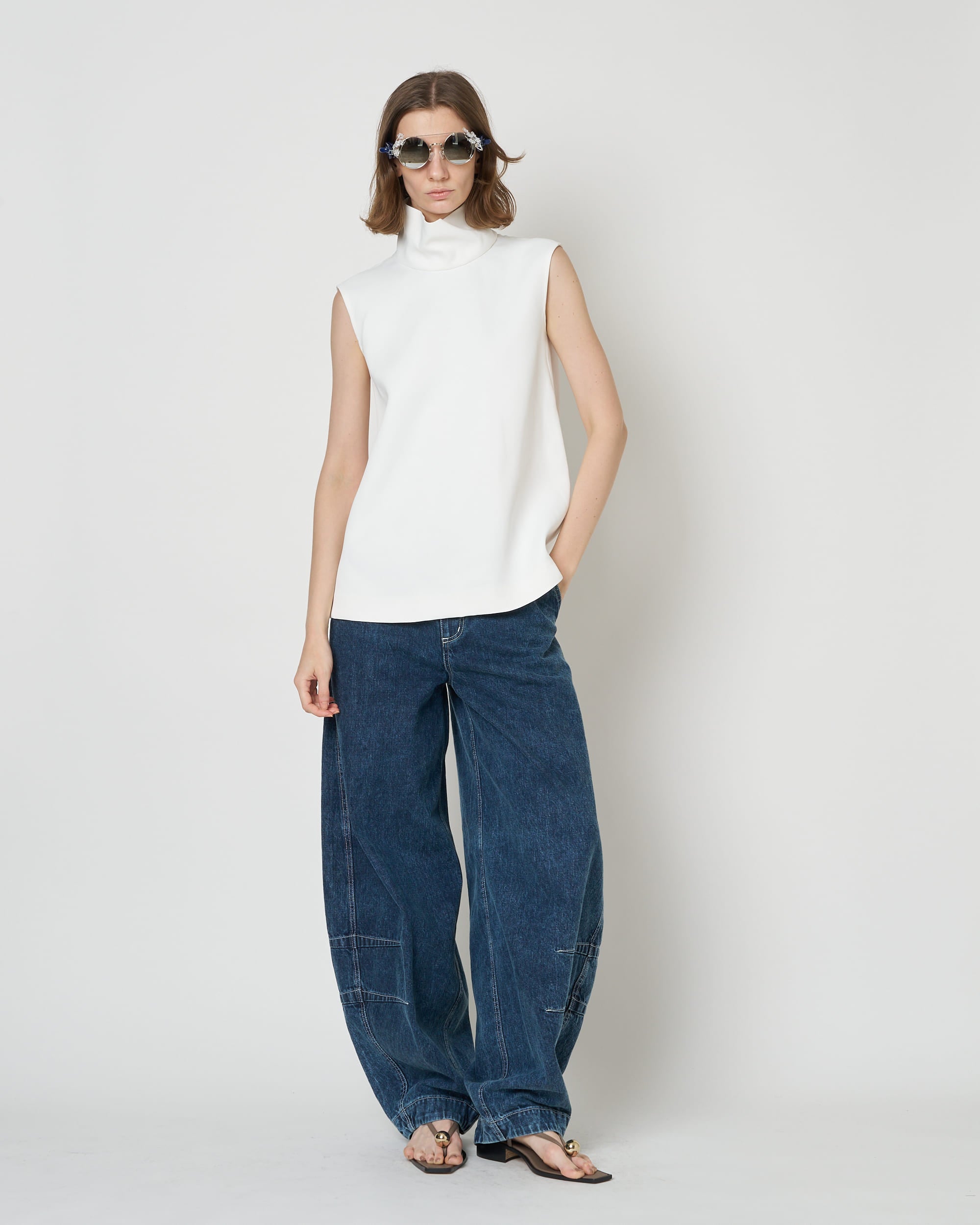 NARVIK - COCOON DENIM PANTS