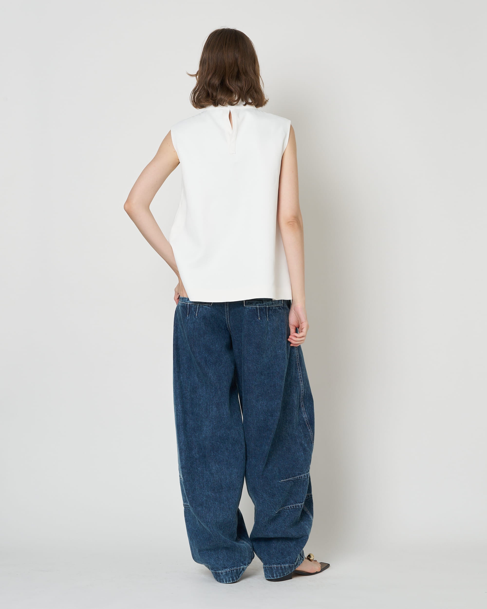 NARVIK - COCOON DENIM PANTS