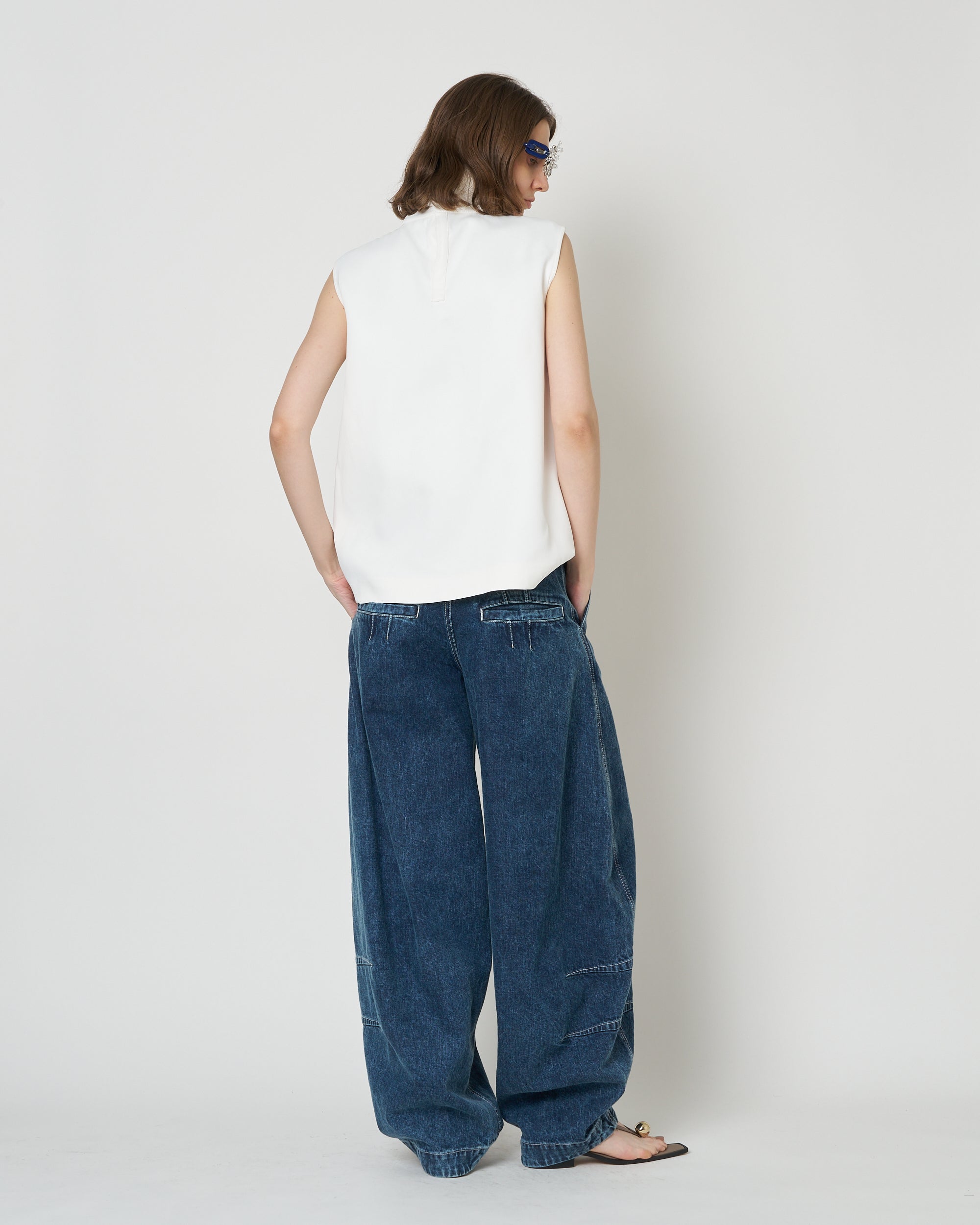 【PRE ORDER】NAOS - STAND COLLAR TOP