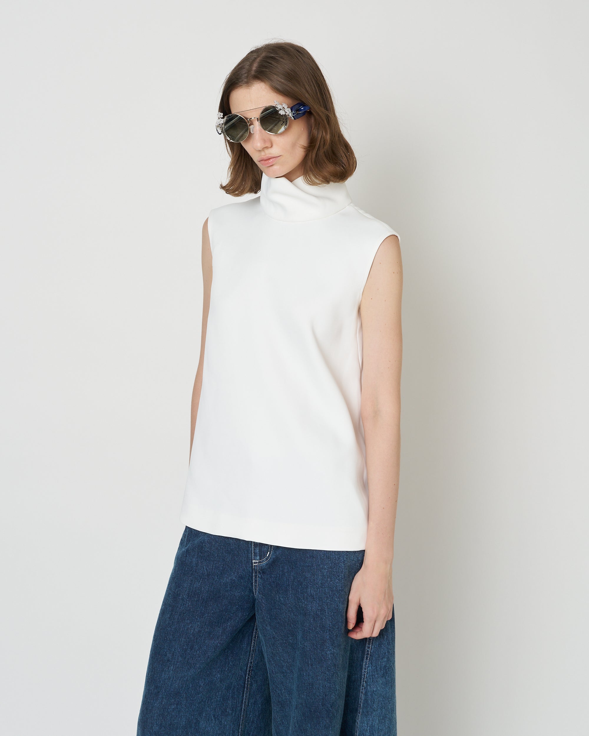 【PRE ORDER】NAOS - STAND COLLAR TOP
