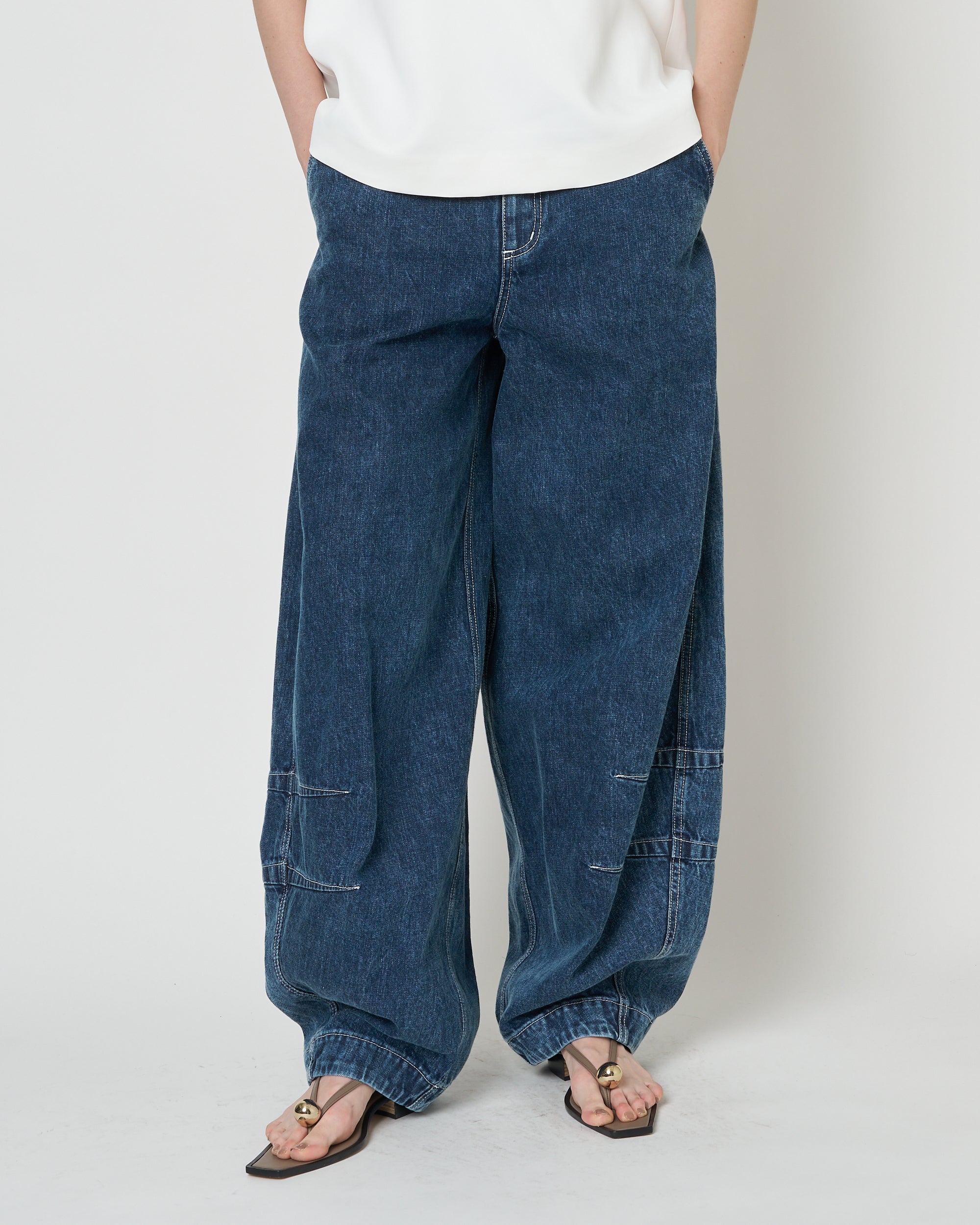 【PRE ORDER】NARVIK - COCOON DENIM PANTS