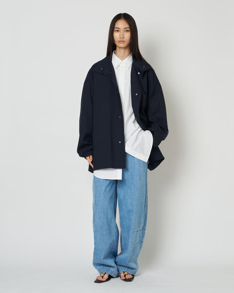 【PRE ORDER】NIMES - SUMMER WOOL STAND COLLAR JACKET