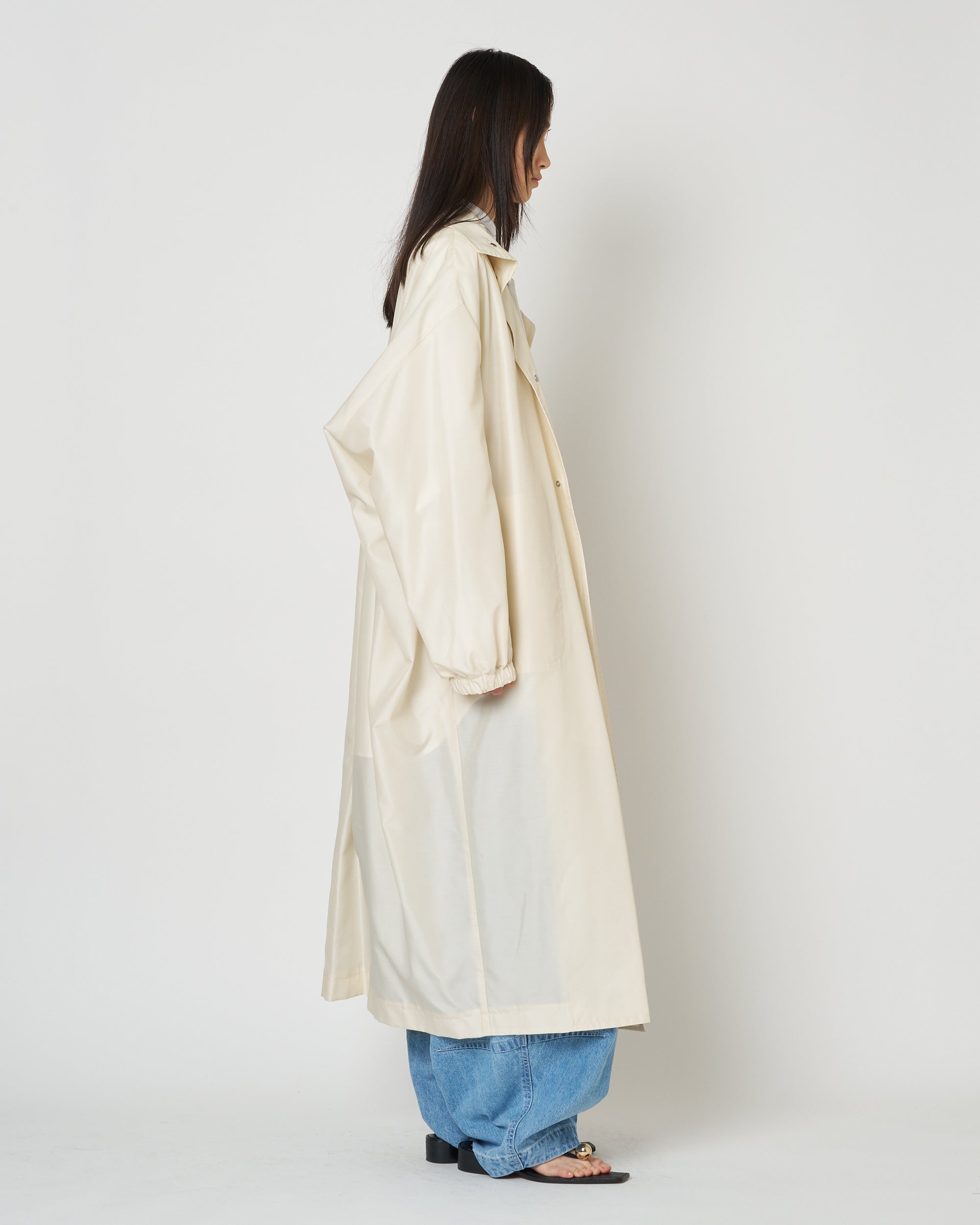 【PRE ORDER】NEVA - NYLON SILK SPRING COAT
