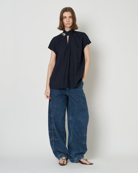 【PRE ORDER】HEPBURN SL - WOOL SLEEVELESS BUTTON TOP