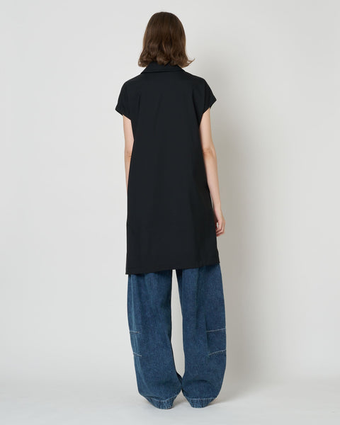 NOA - WOOL GATHERED TOP WITH BUCKLE