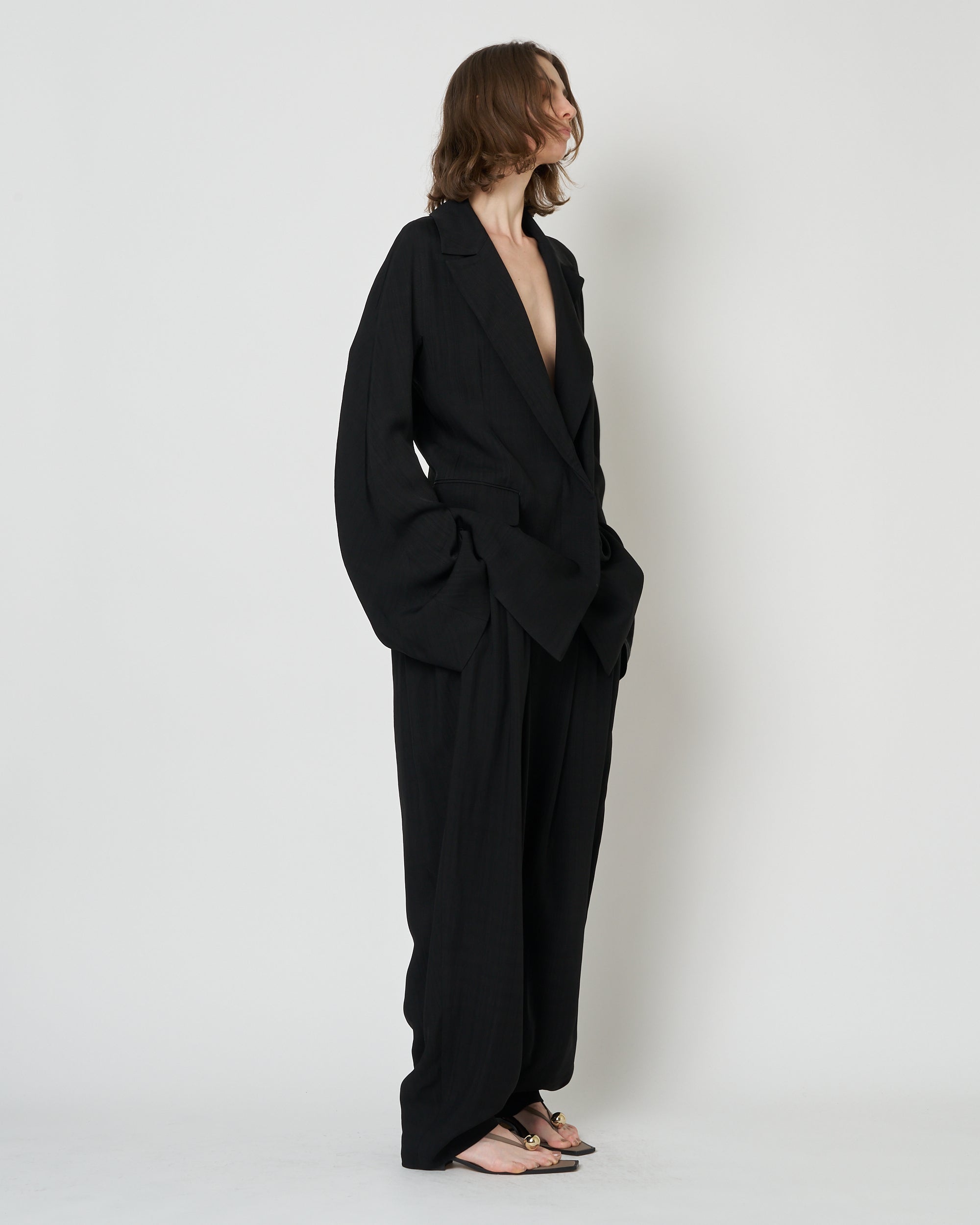 【PRE ORDER】NATIA - VISCOSE FLARED SLEEVE JACKET