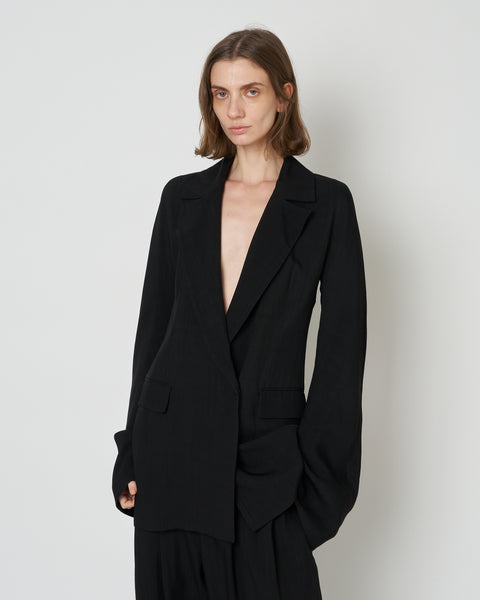 【PRE ORDER】NATIA - VISCOSE FLARED SLEEVE JACKET