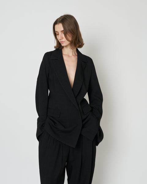 【PRE ORDER】NATIA - VISCOSE FLARED SLEEVE JACKET