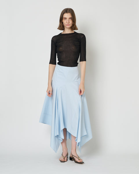 【PRE ORDER】NADIR - ASYMMETRY COTTON SKIRT