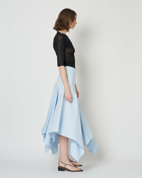 【PRE ORDER】NADIR - ASYMMETRY COTTON SKIRT