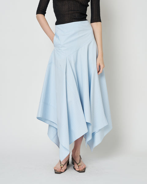 【PRE ORDER】NADIR - ASYMMETRY COTTON SKIRT