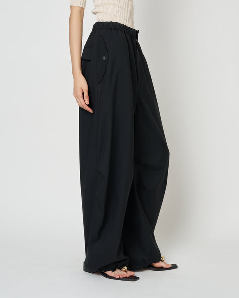 【PRE ORDER】MONICA - SUMMER WOOL TUCK WIDE PANTS