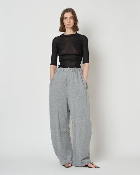 MONICA - TENCEL CASHMERE TUCK WIDE SWEAT (SOLD OUT)