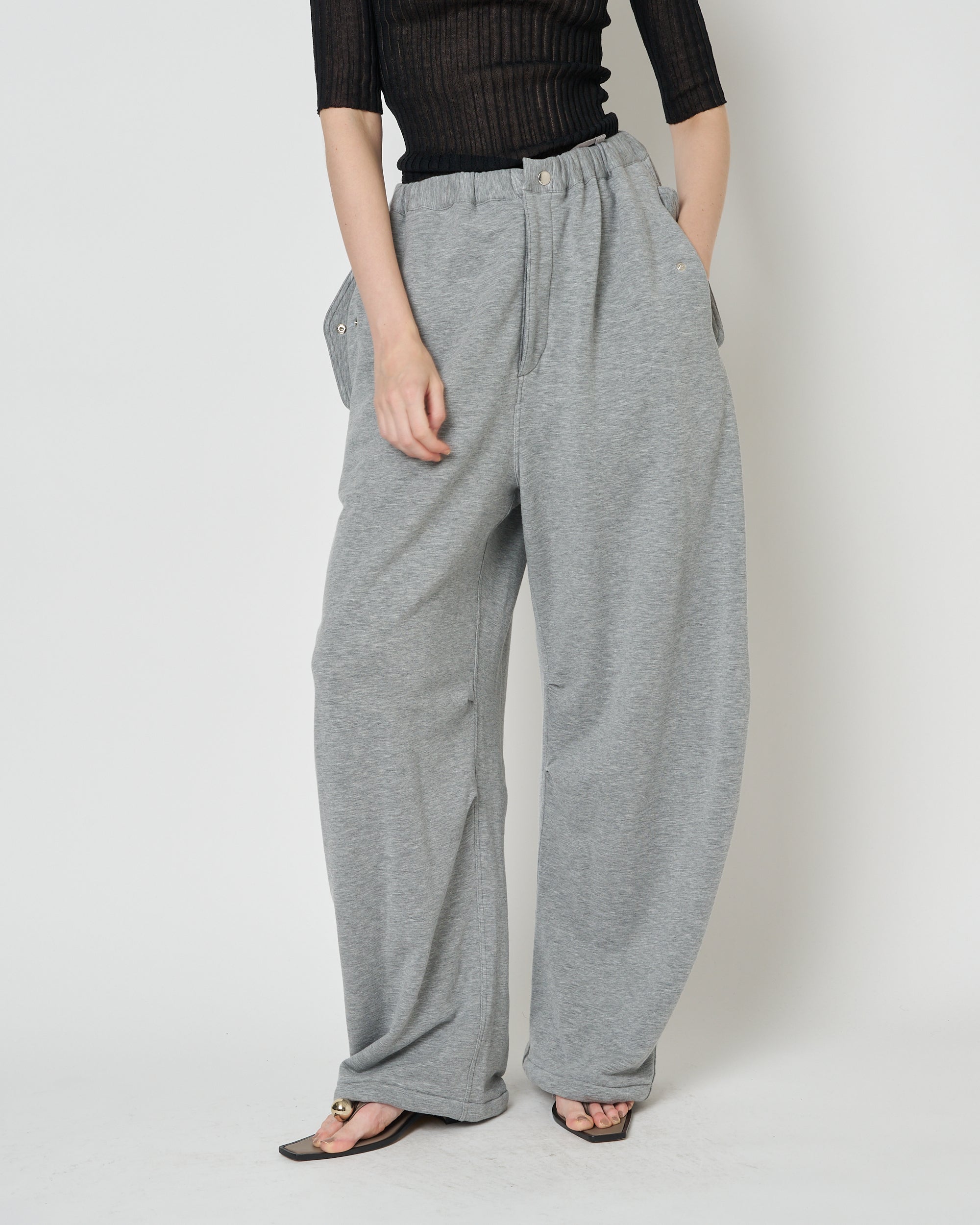 【PRE ORDER】MONICA - TENCEL CASHMERE TUCK WIDE SWEAT