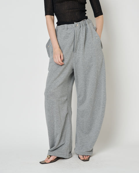 MONICA - TENCEL CASHMERE TUCK WIDE SWEAT (SOLD OUT)