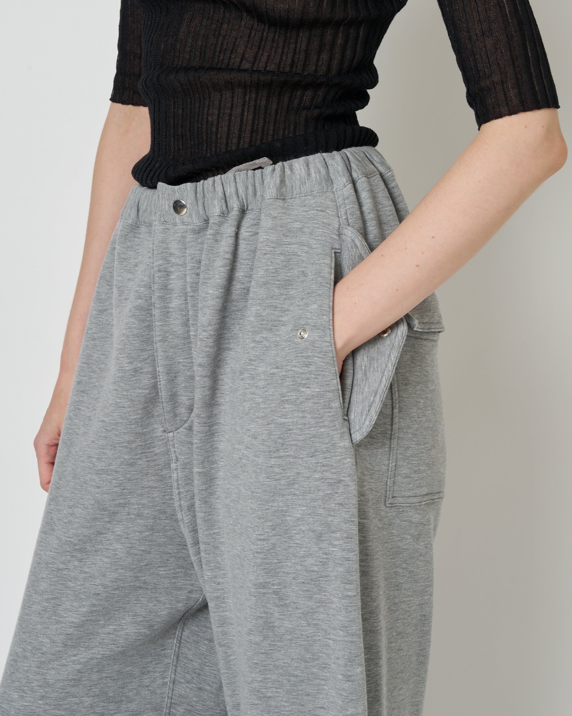 【PRE ORDER】MONICA - TENCEL CASHMERE TUCK WIDE SWEAT