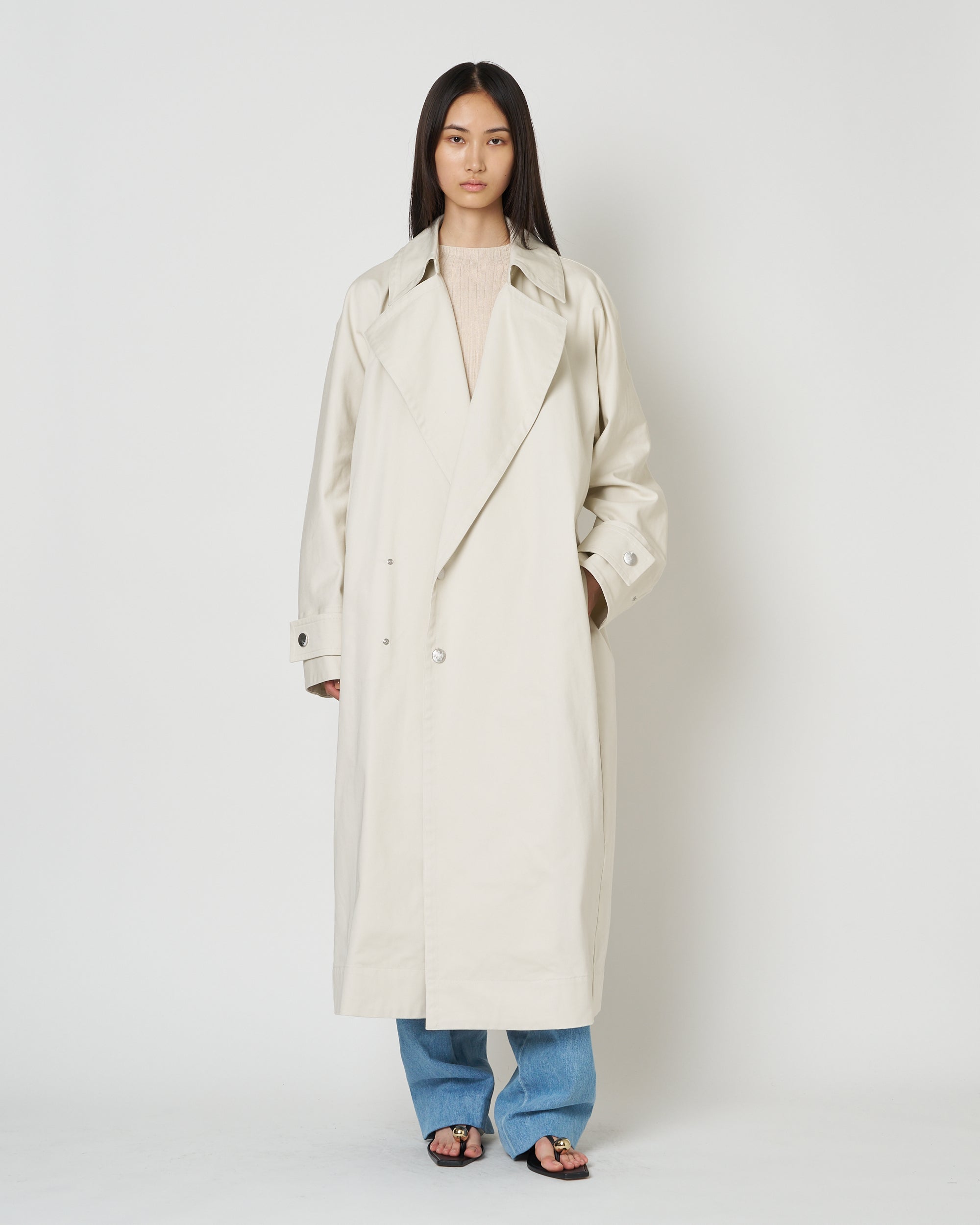 【PRE ORDER】NASA - COTTON TRENCH COAT