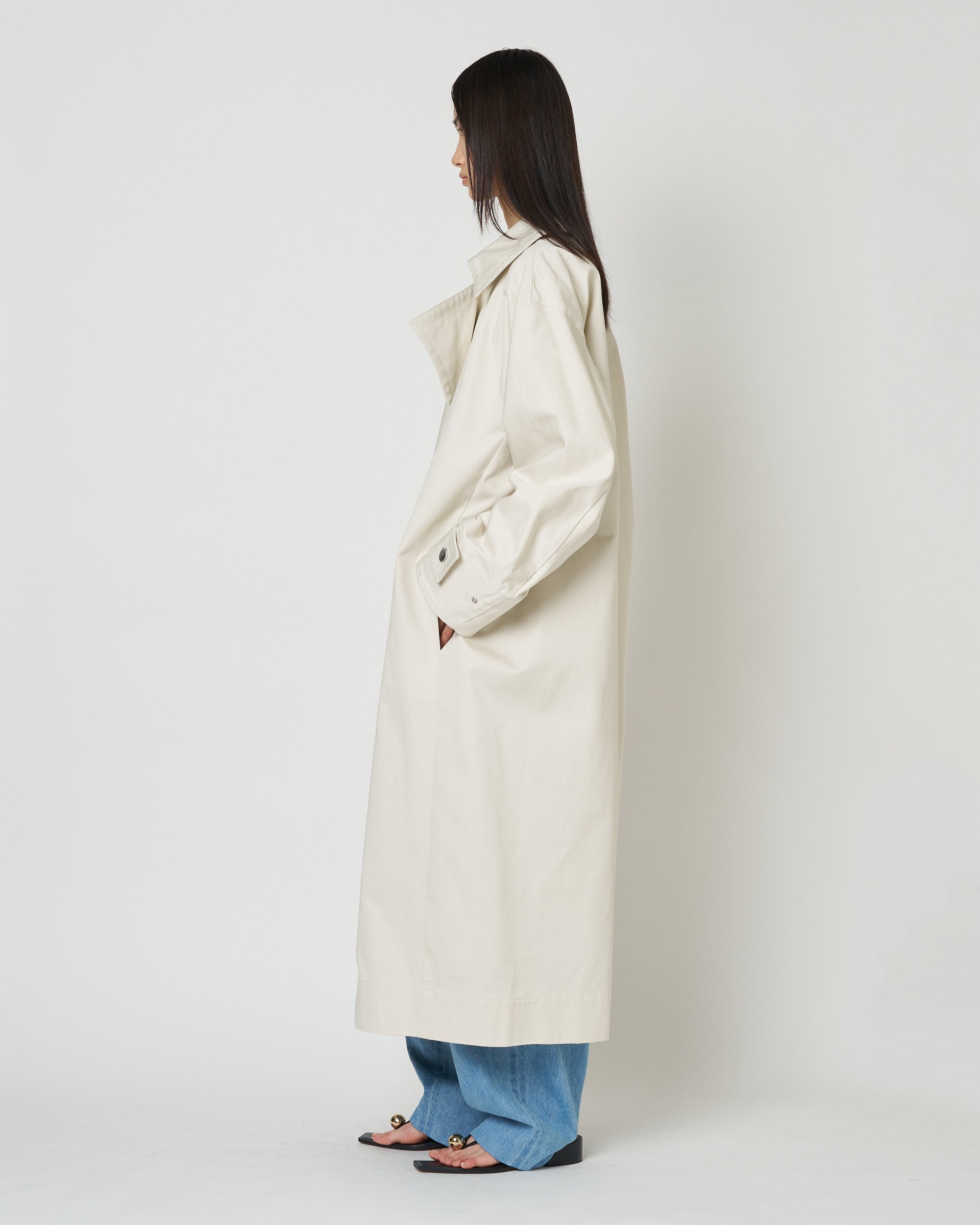 【PRE ORDER】NASA - COTTON TRENCH COAT