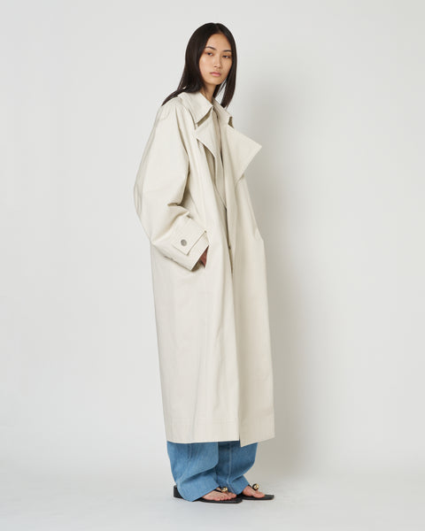 【PRE ORDER】NASA - COTTON TRENCH COAT