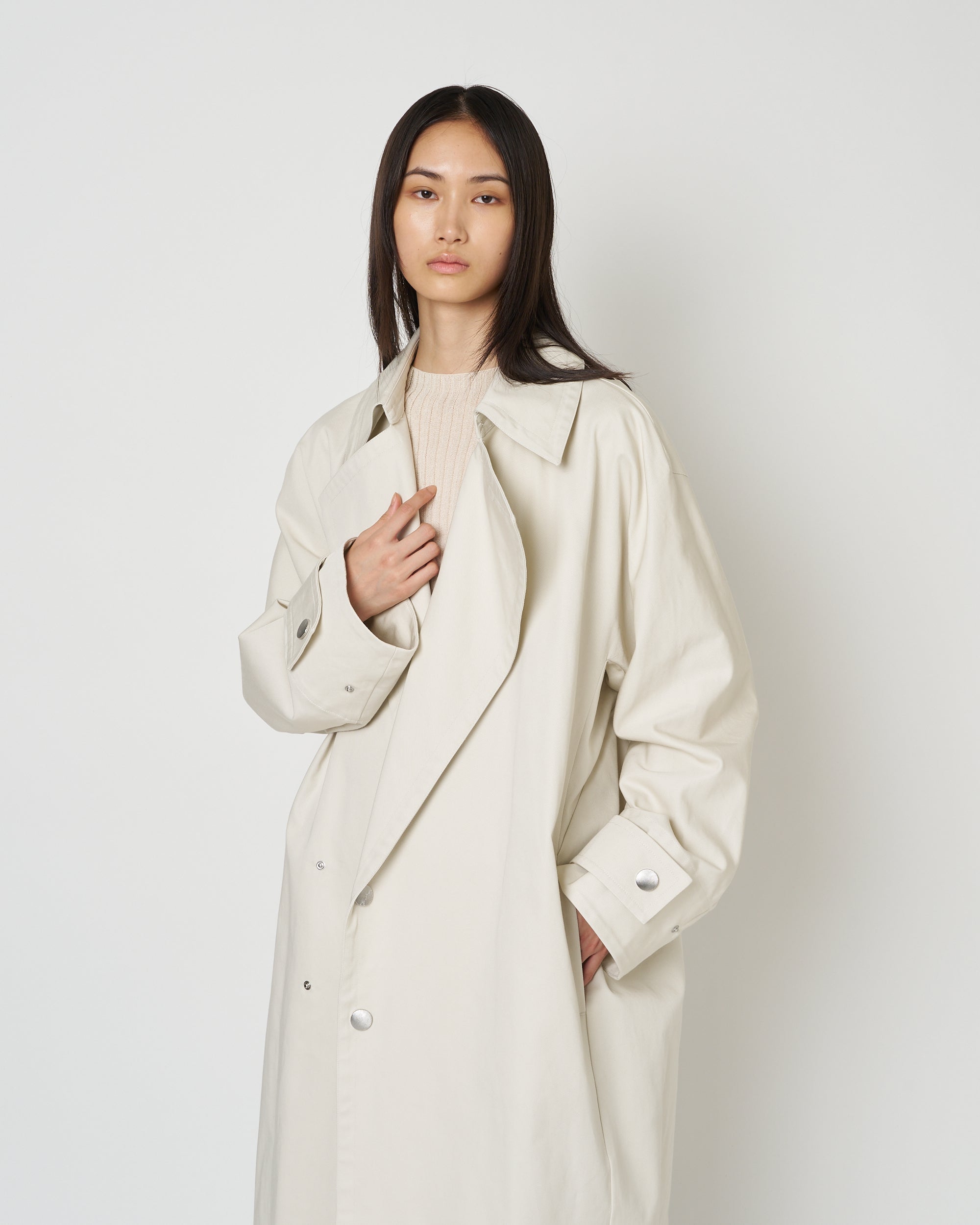 【PRE ORDER】NASA - COTTON TRENCH COAT