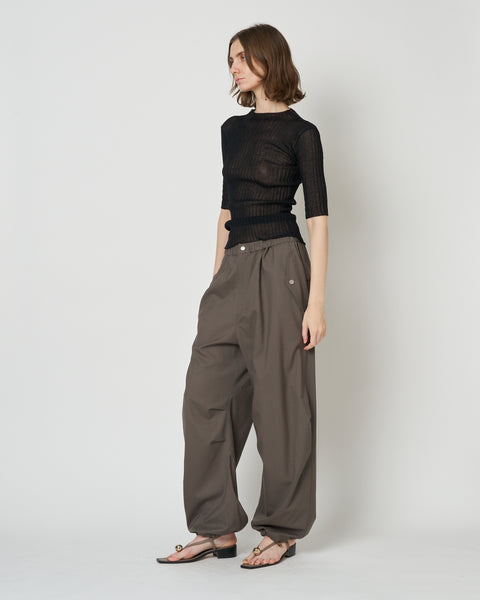 【PRE ORDER】MONICA - SUMMER WOOL TUCK WIDE PANTS