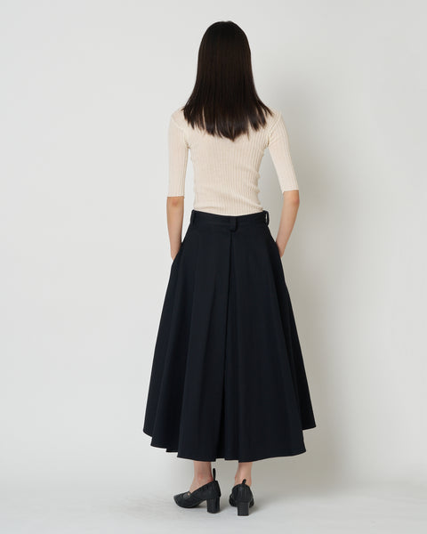 【PRE ORDER】NOLEEN - COTTON FLARED SKIRT