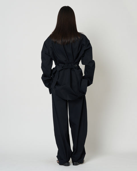 【PRE ORDER】NIRVA - COTTON OVERSIZE TAILORED JACKET