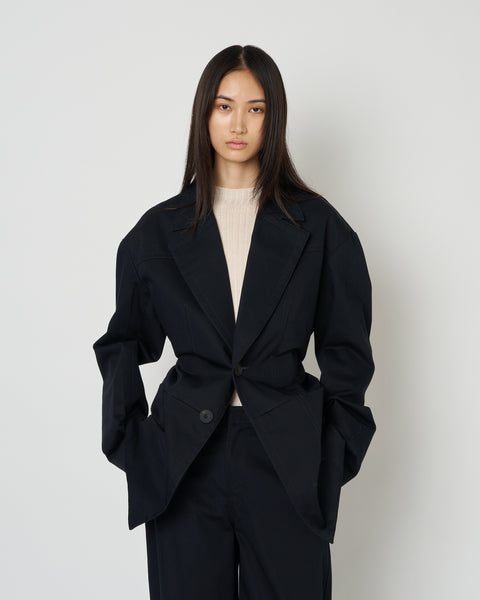 【PRE ORDER】NIRVA - COTTON OVERSIZE TAILORED JACKET