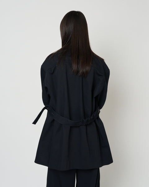 【PRE ORDER】NIRVA - COTTON OVERSIZE TAILORED JACKET