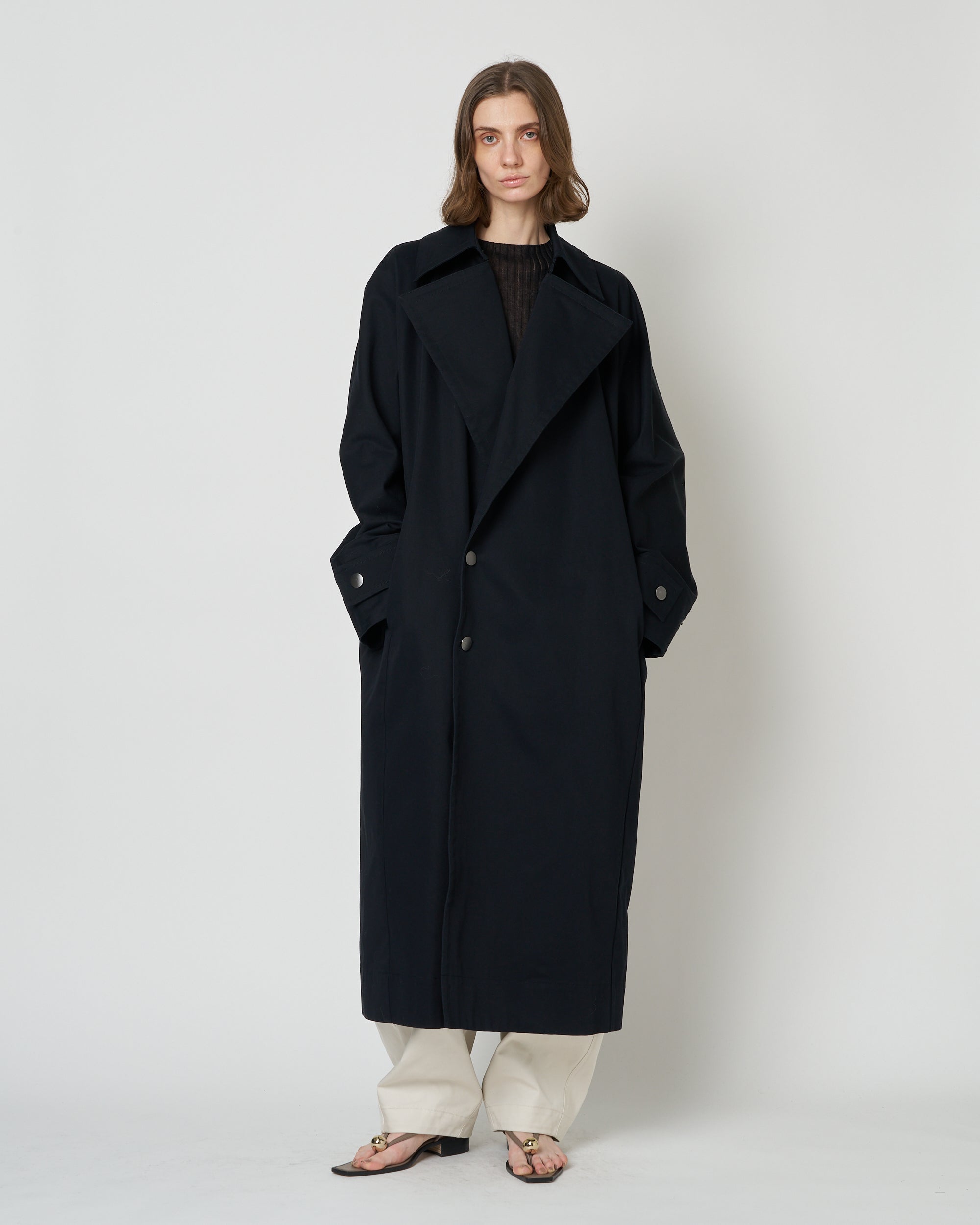 【PRE ORDER】NASA - COTTON TRENCH COAT