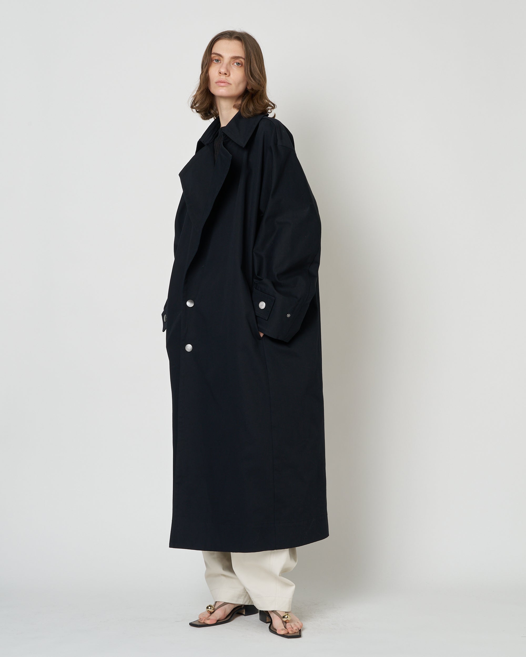【PRE ORDER】NASA - COTTON TRENCH COAT