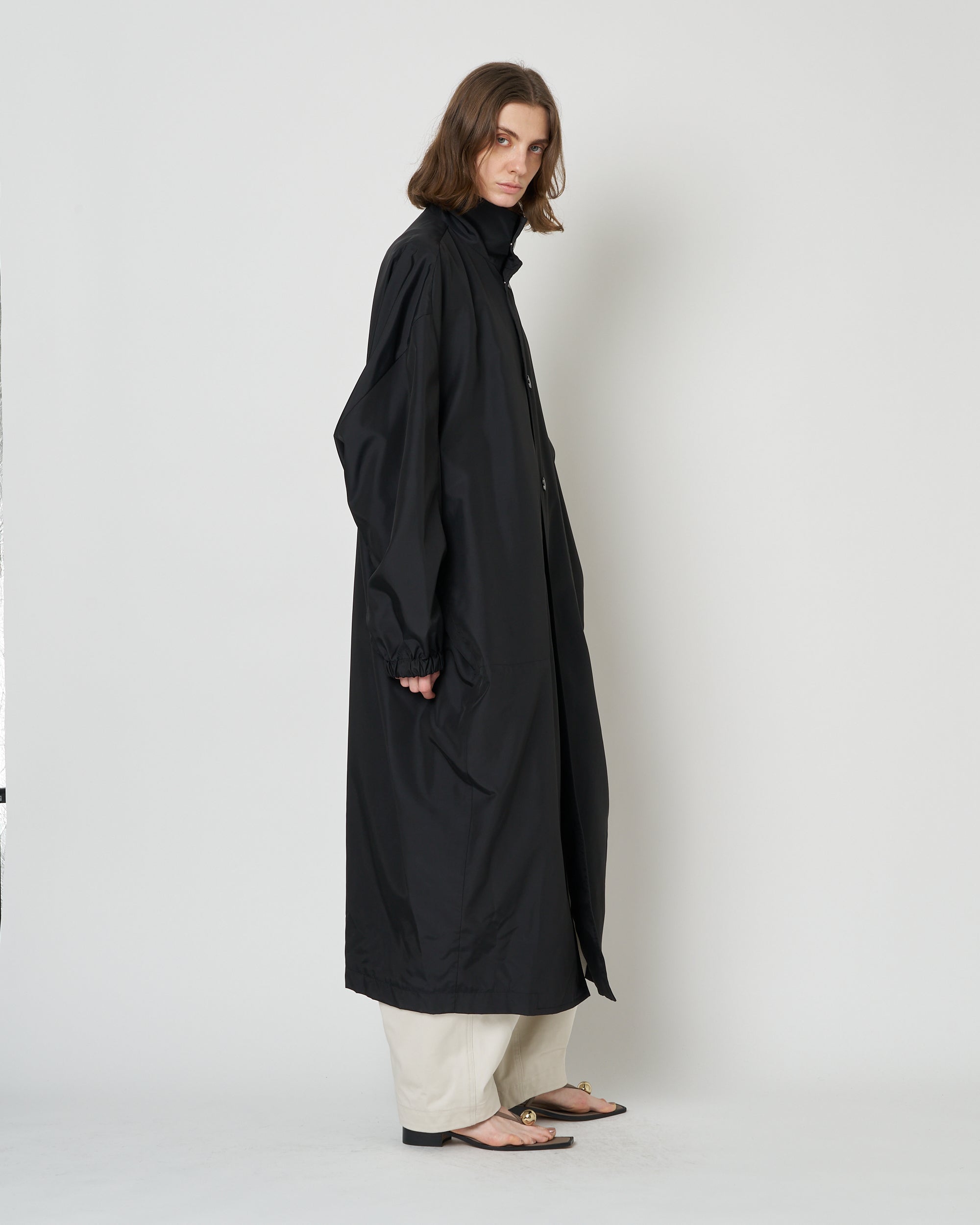【PRE ORDER】NEVA - NYLON SILK SPRING COAT