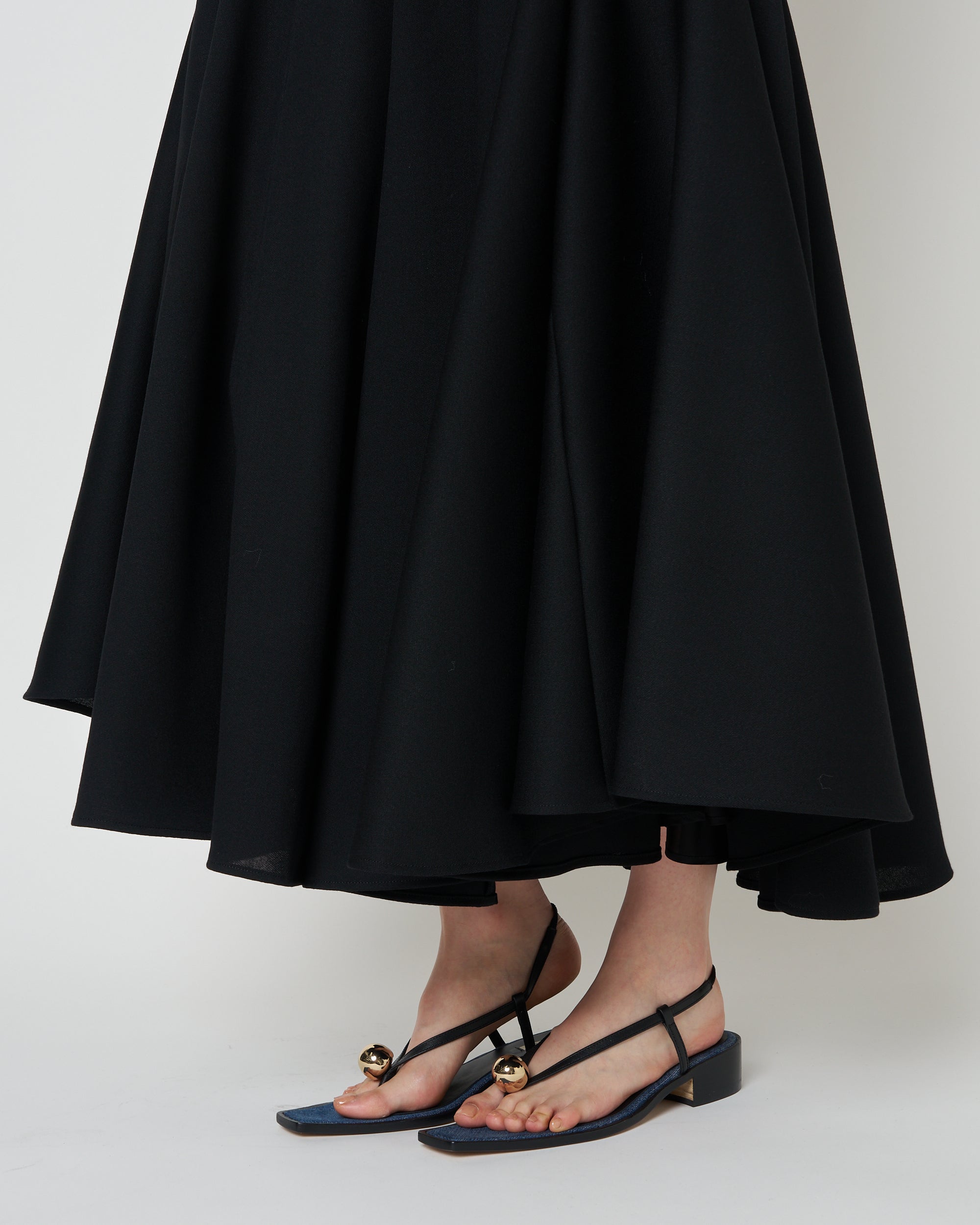 【PRE ORDER】NEXEL - MINIMAL DENIM THONG SANDAL