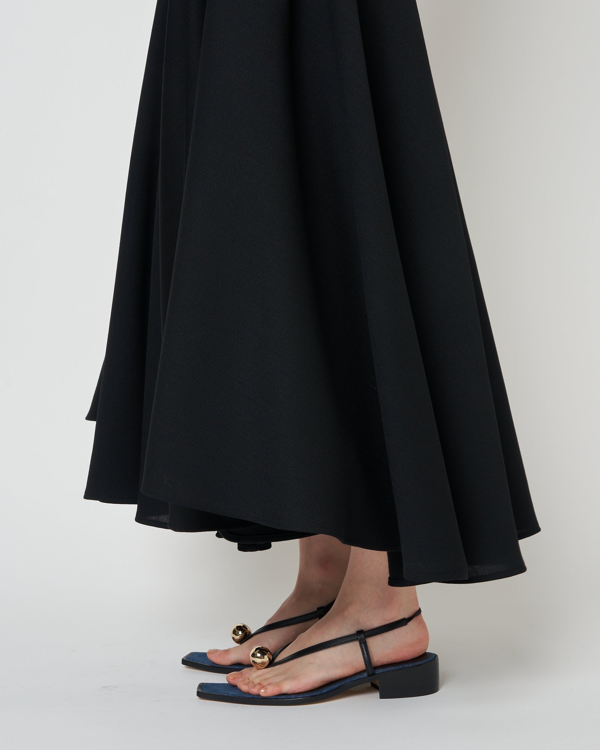 【PRE ORDER】NEXEL - MINIMAL DENIM THONG SANDAL