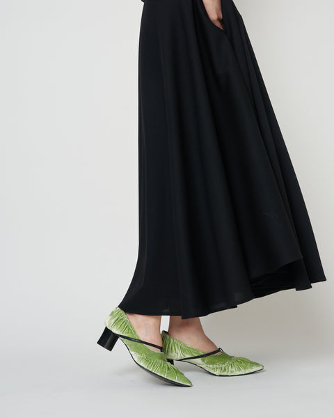 【PRE ORDER】NEXIS - POINTED TOE VELVET SHOES