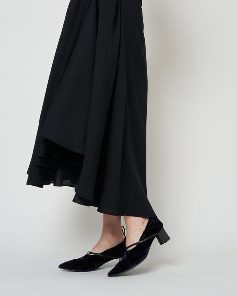 【PRE ORDER】NEXIS - POINTED TOE VELVET SHOES