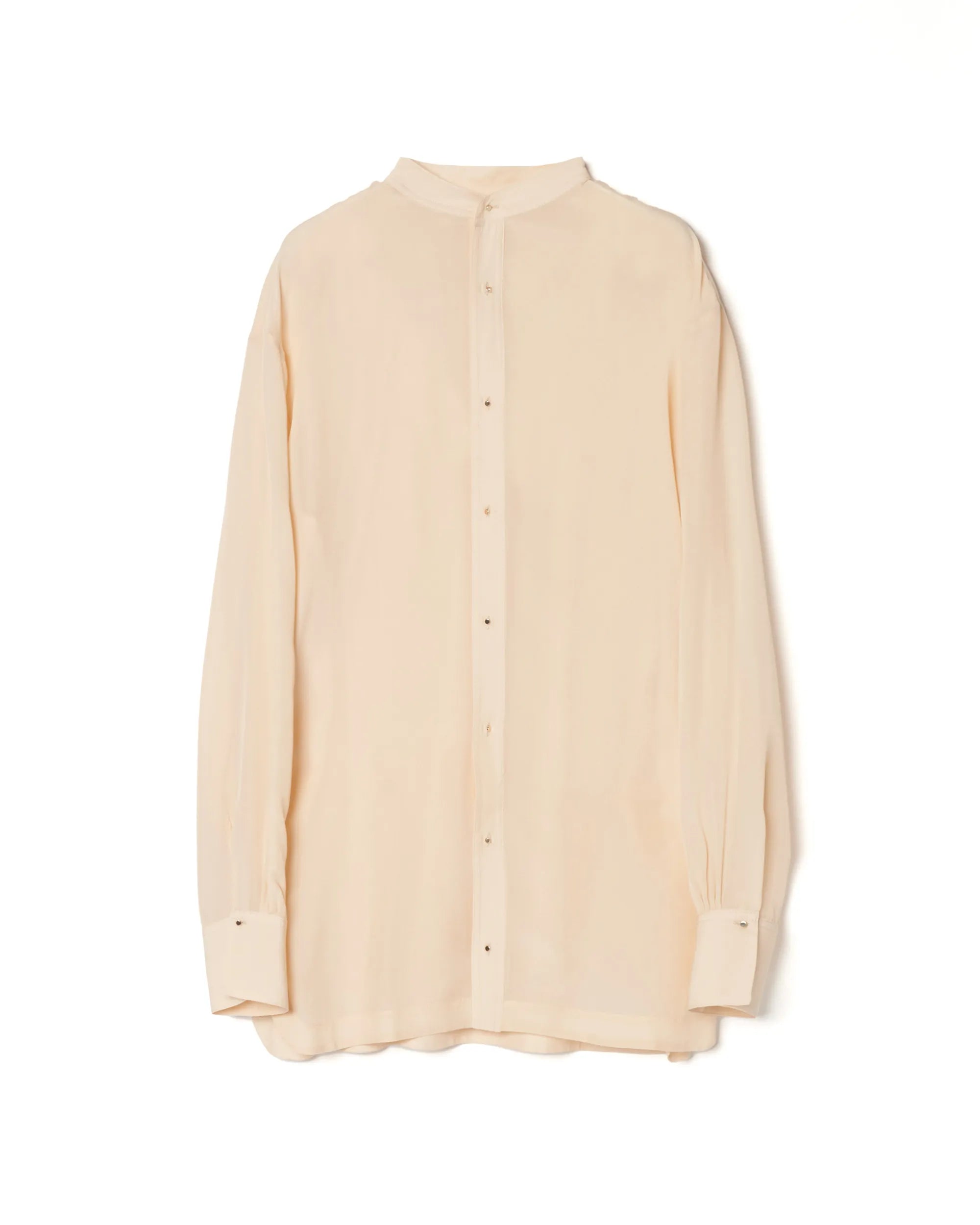 【PRE ORDER】DYLAN - SILK CHIFFON SHEER SHIRT