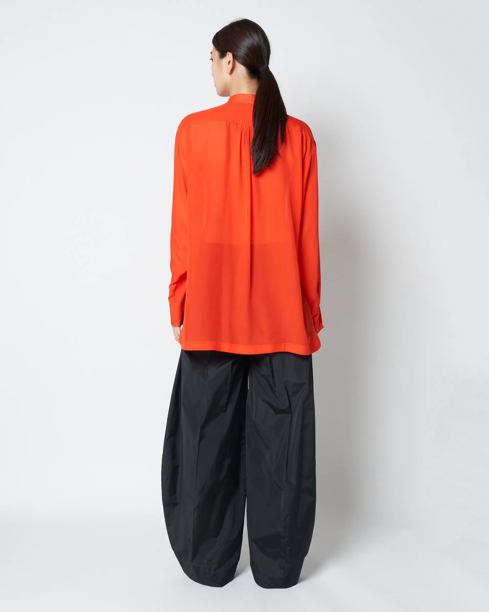 【PRE ORDER】DYLAN - SILK CHIFFON SHEER SHIRT