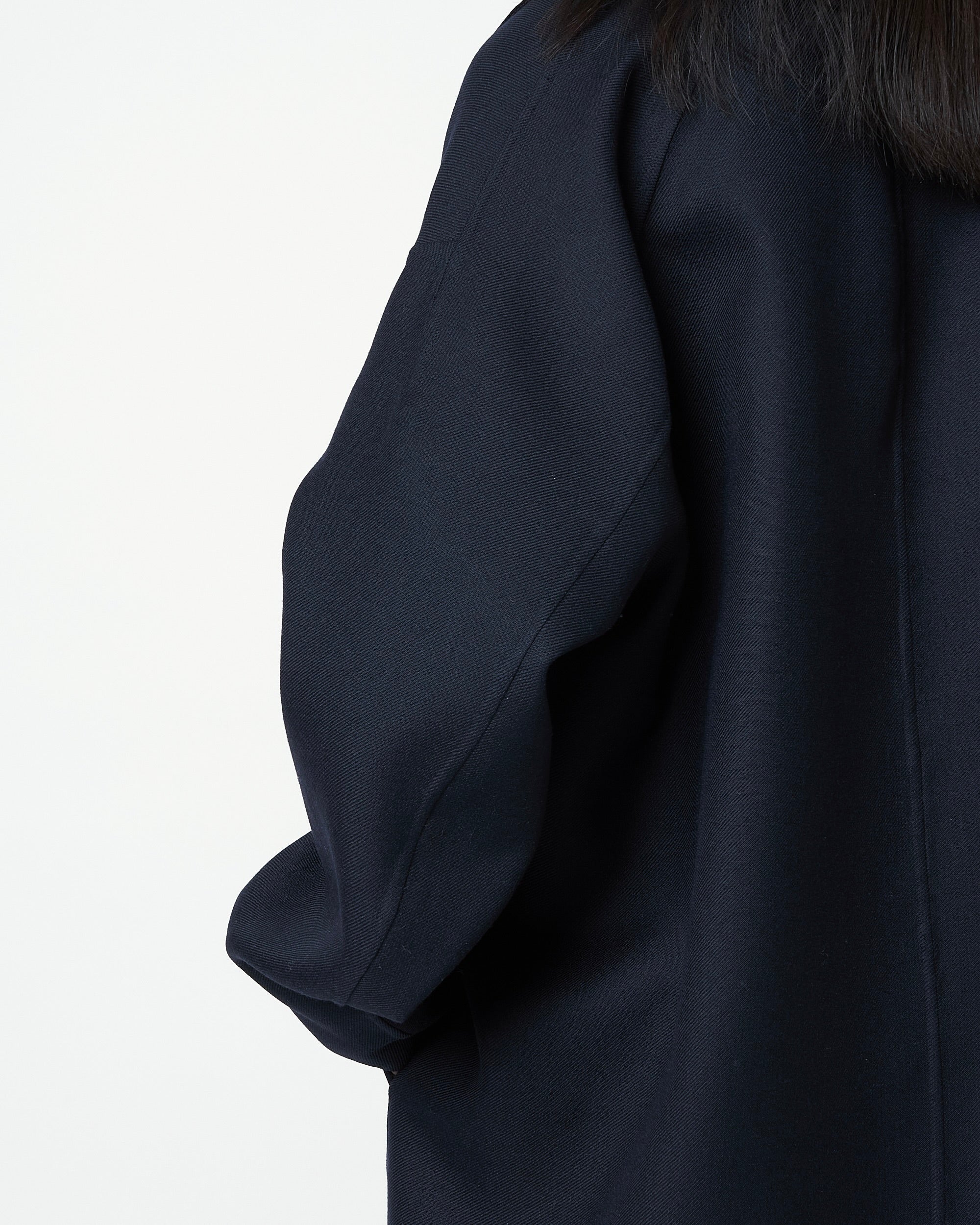 OLIVET - DOUBLE FACE MINIMAL WOOL COAT