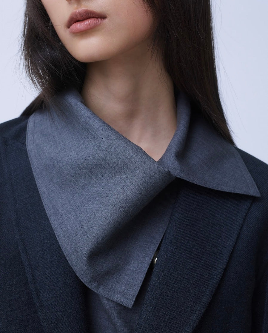 【COMING SOON】OTHILIA - WOOL DRESS WITH BUTTONS